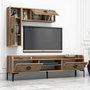 Hanah Home Samba - Conjunto de muebles de salón Nogal